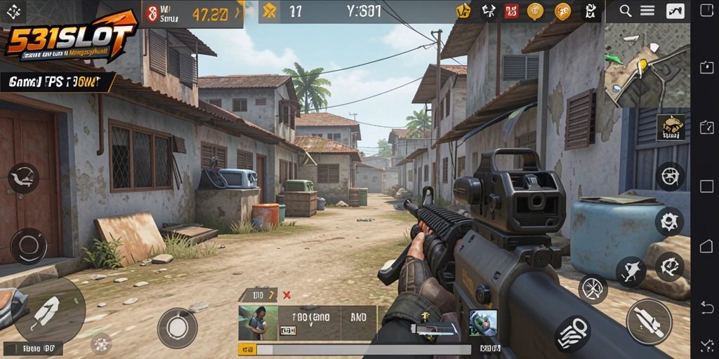 Tangkapan layar gameplay intens dari 531SLOT menunjukkan aksi mendebarkan.