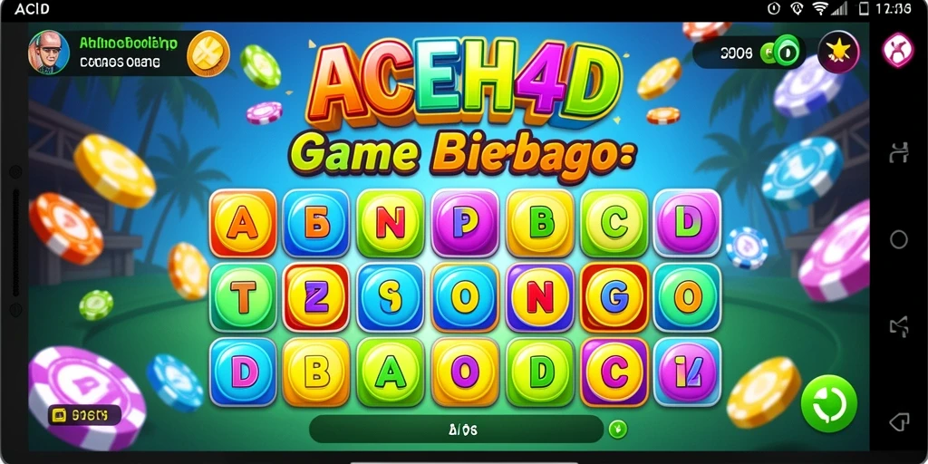 Tampilan gameplay seru Bingo di ACEH4D.
