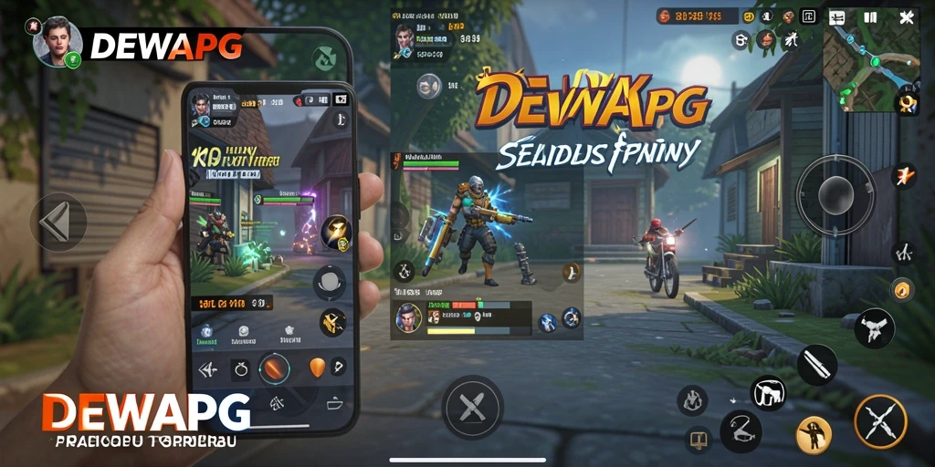 Tampilan antarmuka DEWAPG yang sederhana dan fungsional.