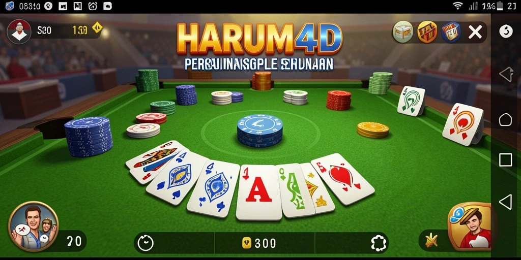 Tampilan gameplay Gaple yang menarik dan interaktif.