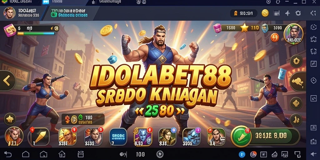 Tampilan gameplay IDOLABET88 yang menegangkan dan strategis.