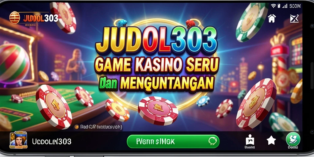 Tampilan gameplay Kasino JUDOL303 yang menarik dan warna-warni.