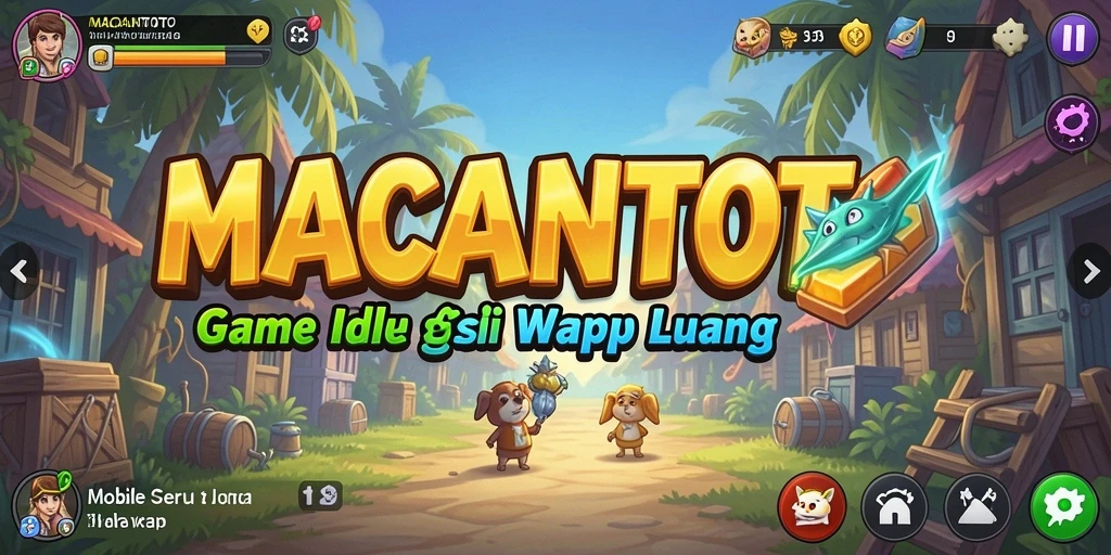 Tampilan gameplay <strong>MACANTOTO</strong> yang seru dan menggugah selera.
