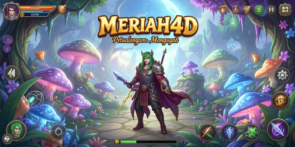 Tampilan gameplay menarik dari MERIAH4D dengan pahlawan beraksi.