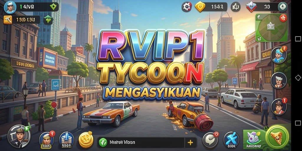 Gameplay menarik RPVIP1 dengan manajemen bisnis yang seru.