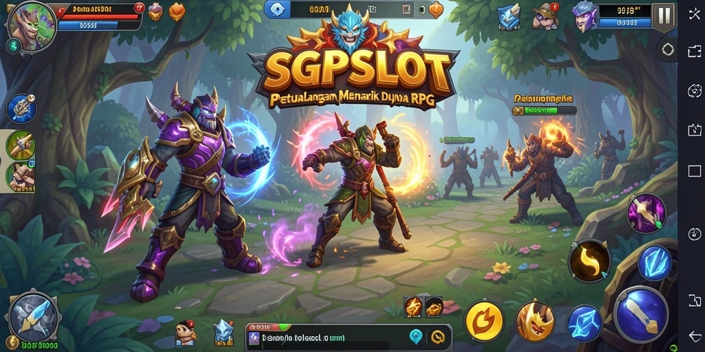 Tampilan gameplay SGPSLOT yang menegangkan dan penuh aksi.