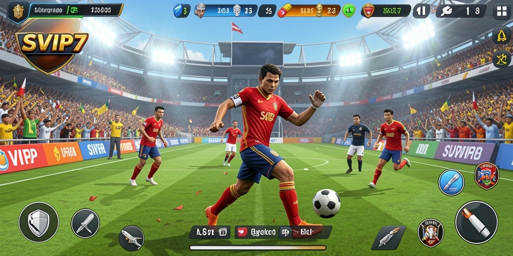 Tampilan menarik dari gameplay SVIP7 yang penuh aksi olahraga.