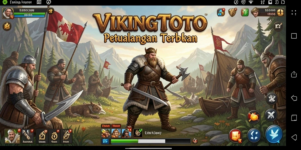 Tampilan gameplay menarik dari dunia terbuka VIKINGTOTO.